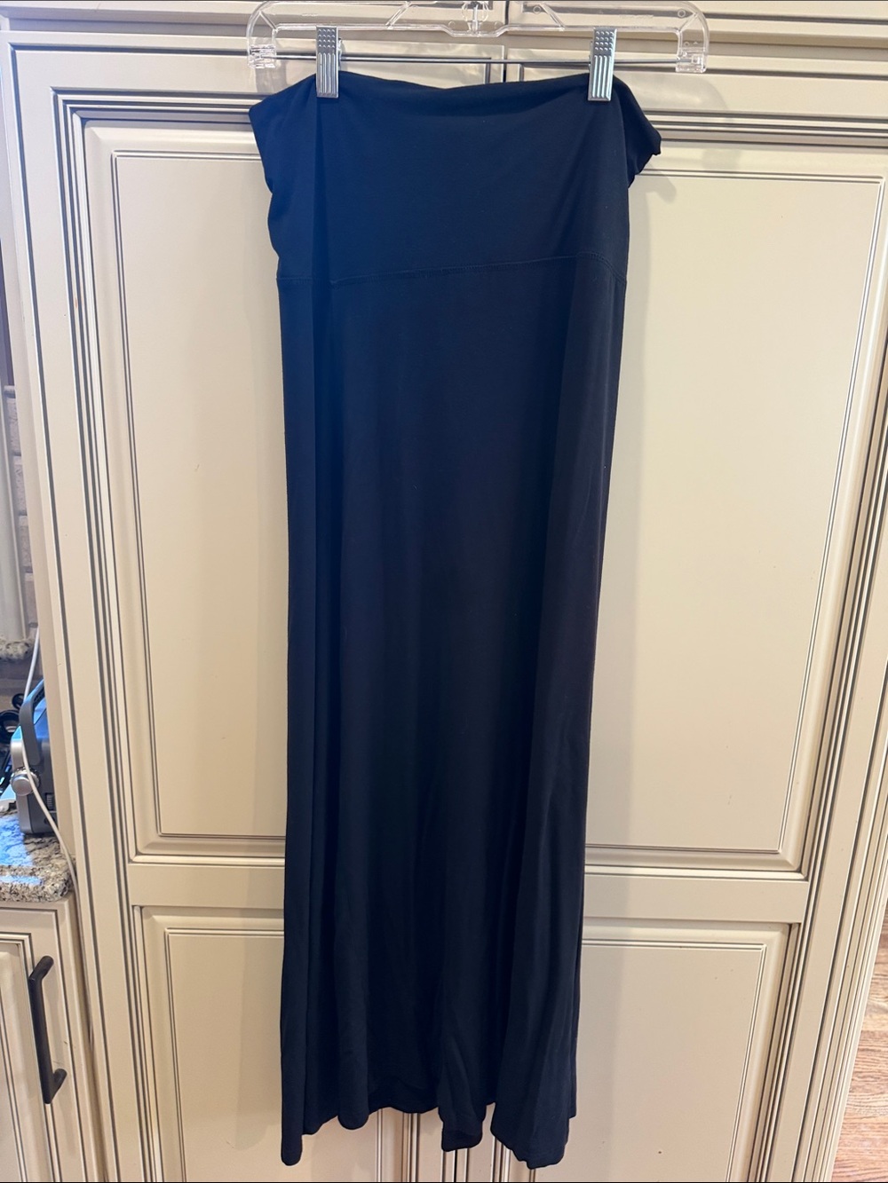 Dreamsacks Women's Black Maxi Skirt - Sleek Everyday Style